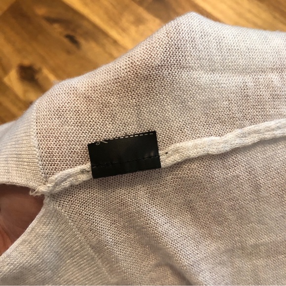 Zara Knit Lightweight Mock Neck Long Sleeve Sweater Size Small - Picture 6 of 6